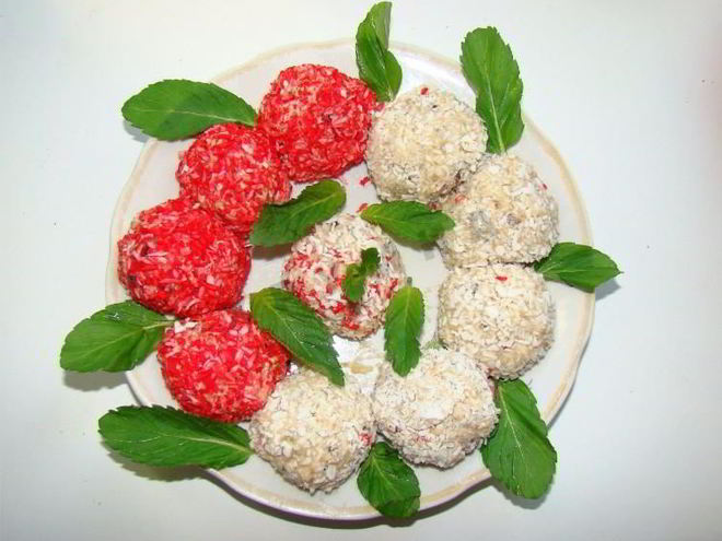 Рецепт конфет из сухого молока и сухофруктов