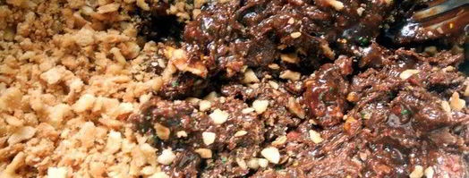 конфеты кунжутный крамбл. Шаг 4