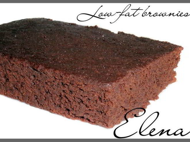 Рецепт конфет low-fat brownies в микроволновке