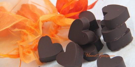 Конфеты с миндально-имбирной начинкой