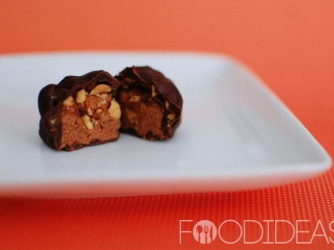 Рецепт конфет сникерс