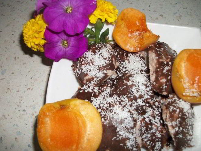 Рецепт конфетысырков под шеколадной глазурью