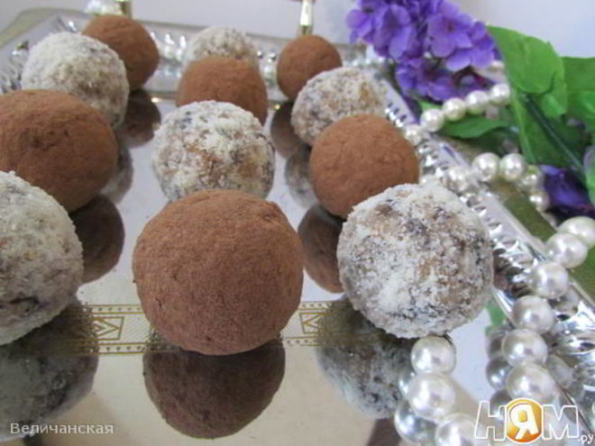 Рецепт постных конфет из пшена