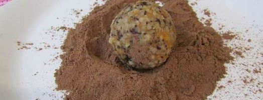 постные конфеты из пшена. Шаг 9