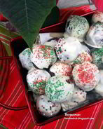 Рождественские конфеты Красный бархат