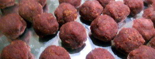 рождественские конфеты красный бархат. Шаг 10