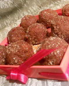 Шоколадно-клубничные конфеты с розмарином