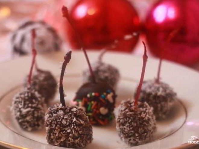 Рецепт вишневых конфет