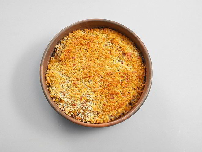 Рецепт крамбла из квашеной капусты