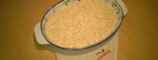 крамбл с хурмой. Шаг 6