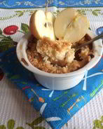 Крамбл яблочный