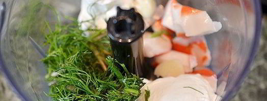 баклажанный мильфей с крабовым кремом. Шаг 3