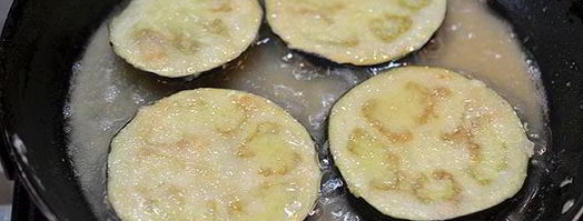 баклажанный мильфей с крабовым кремом. Шаг 5