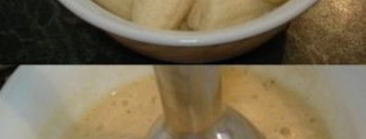 банановый крем со сливками. Шаг 2