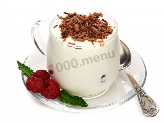 Рецепт баварского заварного крема на молоке