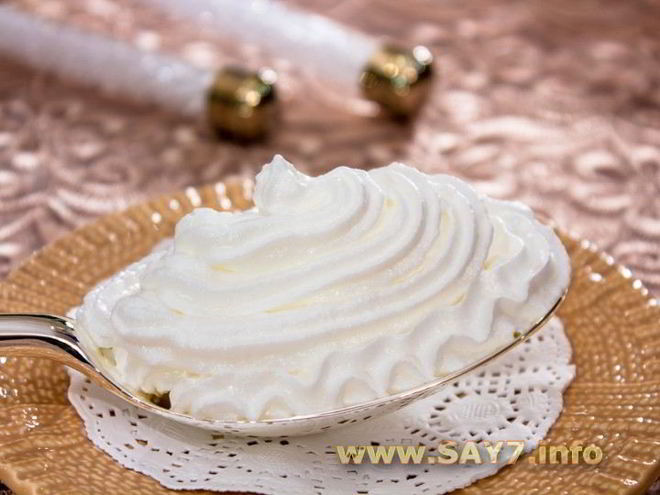 Рецепт белкового заварного крема