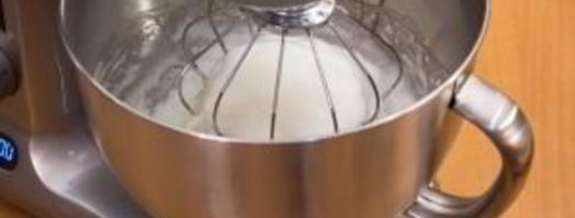 белковый заварной крем. Шаг 5