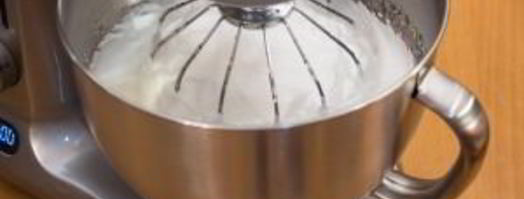 белковый заварной крем. Шаг 6