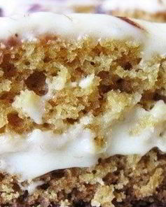 Бисквит на кефире с кремом