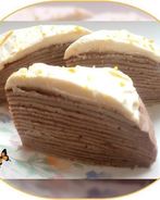 Блинный тортик с пудинговым кремом