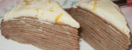 блинный тортик с пудинговым кремом. Шаг 5