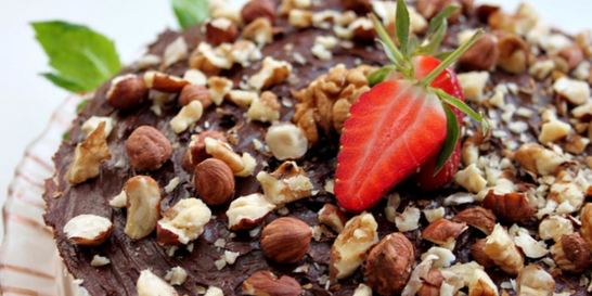 Чизкейк с шоколадно-ореховым кремом