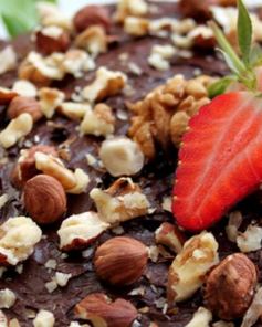 Чизкейк с шоколадно-ореховым кремом