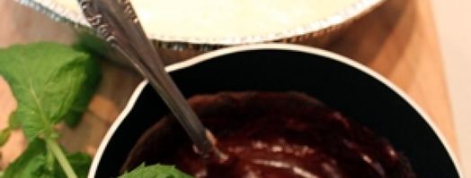 чизкейк с шоколадно-ореховым кремом. Шаг 6