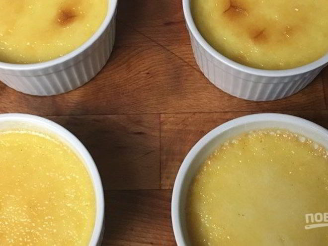 Рецепт десерта крем брюле