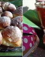 Финские пончики с кремом Патисьер