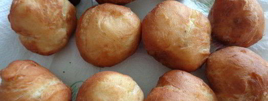 финские пончики с кремом патисьер. Шаг 15