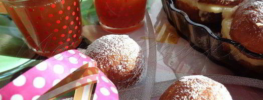 финские пончики с кремом патисьер. Шаг 20