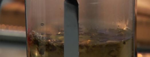 фунчоза с кремом из цукини и курицей. Шаг 5