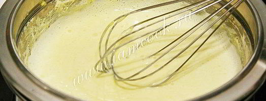 итальянский яичный крем с клюквой. Шаг 5
