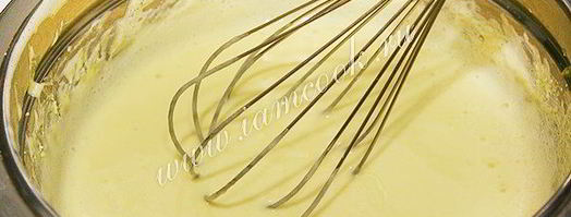 итальянский яичный крем с клюквой. Шаг 7