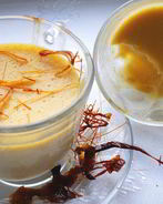 Карамельные кремовые горшочки