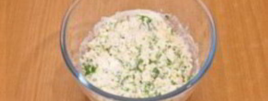 картофель с творожным кремом. Шаг 3