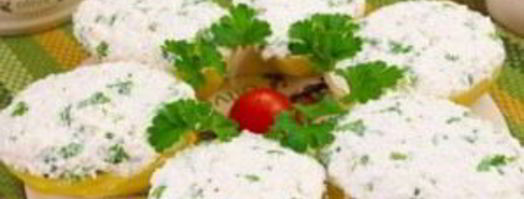 картофель с творожным кремом. Шаг 6