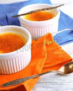 Каталонский классический крем с карамелизированной корочкой