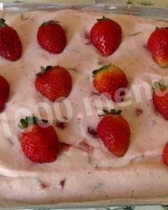 Клубничный крем для торта