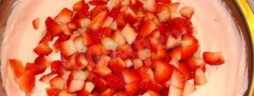 клубничный крем для торта. Шаг 6