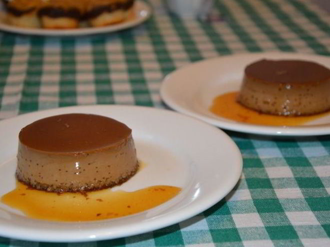 Рецепт кофейно-кофейной крем-карамель