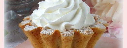 корзинки с белковым кремом. Шаг 11