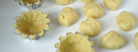 корзинки с белковым кремом. Шаг 5