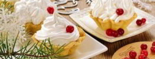 корзиночки из нута с белковым кремом. Шаг 10