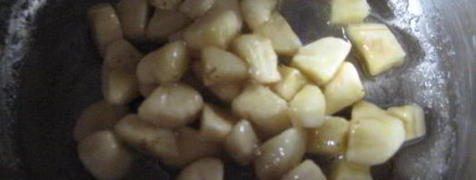 корзиночки с бананами и белковым кремом. Шаг 3