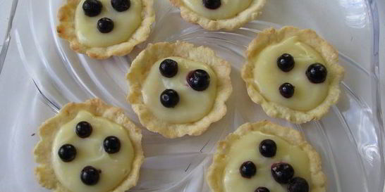 Корзиночки с заварным кремом