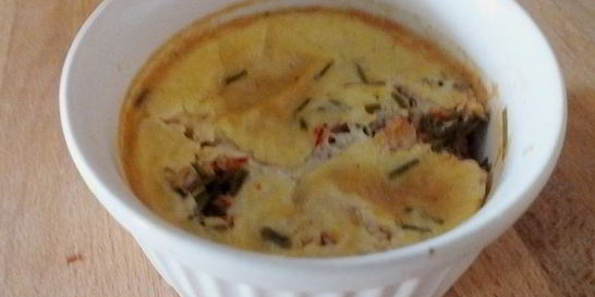 Крабовое крем-брюле