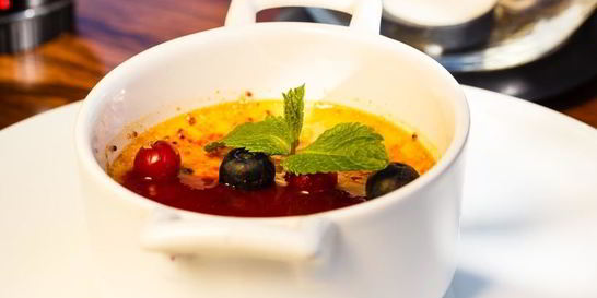 Крем-брюле из топленого молока