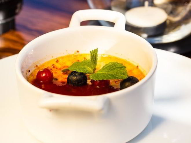 Рецепт крем-брюле из топленого молока